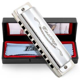 East Top 611029295621 Diatonic Blues Harmonica 10 Holes Key Of G Professional Mouth