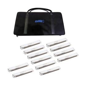 East Top 667673892044 Tremolo Harmonica Set Of 12 Keys 24 Holes Professional Mouth