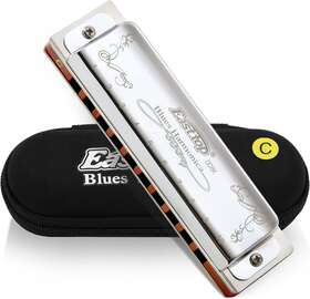 East Top 689718091700 Diatonic Harmonica Key Of C 10 Holes 20 Tones 008k Blues Mouth