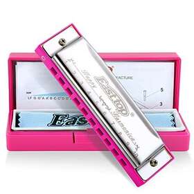 East Top 751717073008 Blues Harmonica For Kids Diatonic 10 Holes C Key Happy Mou