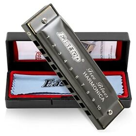 Sns-192-b01fjmj6rg East Top Harmonica Diatonic Blues Key Of C 10 Holes Harp