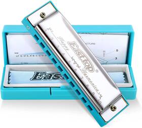 T10-4s-blsr East Top Harmonica Diatonic 10 Holes C Key Blues For Beginner Kids Children