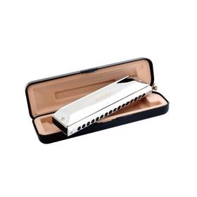 T16-64-sr East Top 16 Holes 64 Tonse Chromatic Harmonica Key Of C Mouth Orga