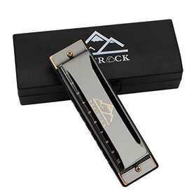 Eastrock 714453964474 Armonica Instrumento Musical Para Principiante Con Bolsa Arm Nica Diat