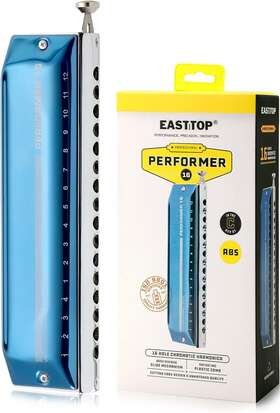 Eap-16 Easttop 16 Chromatic Harmonica 16hole 64tone Key Of C Mouth Organ