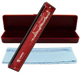 Eastygold 331807697836 Harmonica Mouth Organ Harp Armonica 24 Hole Key Of C Diatonic Polyphonic Blue