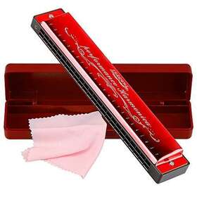 Eastygold 982751338295 Harmonica Professional Harp Harmoc Armonica Key Of C 24 Hole Polyphony Diatonic