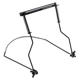 Eavnbaek 769197615120 10 Hole Harmonica Holder Neck Hands Free Anti Scratch Felt Pads Black