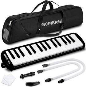 Ebk-32 Eavnbaek 32 Keys Melodica Instrument Soprano Air Piano Keyboard Pianica With 2