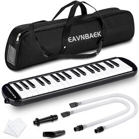 Ebk-37bk Eavnbaek 37 Keys Melodica Instrument Soprano Air Piano Keyboard Pianica With