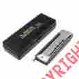 Eia5594573893947ro Swan Chromatic Harmonica Mouth Organ 12 Holes With 48 Tone Key C Silver Q3g7
