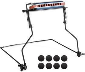 Et10h Eison 313035278246 Harmonica Holder 10 Holes Black Neck Hands Free Wit