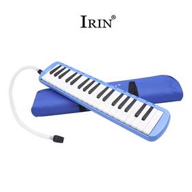 Sp-37 Eruule 37-key Blue Melodica With Carrying Bag And Mouthpiece - Musical Instrument