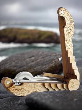 Exclusive Bay 726084187481 Shamanicshop Jews Harp By D.glazyrin Compass In Wooden Case - Mouth Musical I