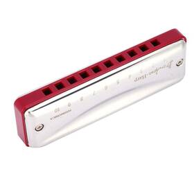 Fafeims 694951948599 Waterproof Harmonica Mouth Organ Harp 20 Tone Gift Purplish Red