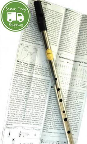 4334440999 Fead G Irish Tin Whistle Key Of D Nickel Penny Made In Ireland