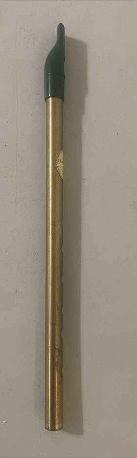 Fw07 Fead G Feadog Brass Irish Tin Whistle Key Of D Penny Flute Made In Ireland