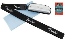 Fender 840262253086 Blues Junior Diatonic 8-hole Harmonica - Key Of C With Austin Bazaar Instru Fender 840262253086 Blues Junior Diatonic 8-hole Harmonica - Key Of C With Austin Bazaar Instru