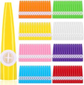 Lee-fiada-11 Fiada 144 Pcs Plastic Kazoo Bulk For Kids Adults Musical Instruments With