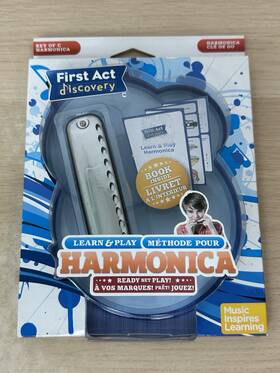 Lph03 First Act Discovery - Learn And Play Harmonica Key Of C With Book Brand New 2010
