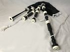 Gbp-blk-bag Gianetti Black Full Size Bagpipe Bagpipes Outfit Synthetic Bag Carry
