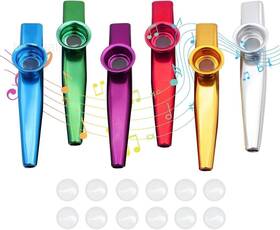 Ht-1008794 Gdplan Metal Kazoo Percussion Instrument Multipack Musical Instruments For