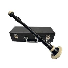 Haaur Traders 1820-bc Bombard Chanter Brown Rosewood 2 Reed With Hard Carrying Box