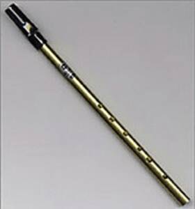14001082 Hal Leonard Acorn Classic Pennywhistle Clear Brass Edition