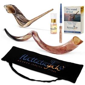 Halleluyah 827160552176 Yemenite Fully Polished Kudu Shofar From 20 Inch -24
