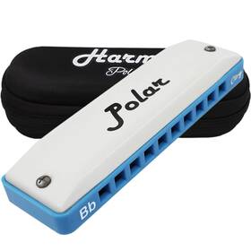 Harmo 700978501475 Polar Country Diatonic Harmonica Key Of Bb Super Tuned - Ideal
