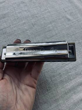 Hering 1925 Rhythm Blues Harmonica Made In Brazil Clean Condition Great Player