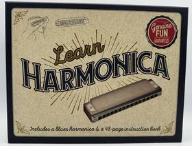 Hinkler 781488955624 Learn Harmonica Includes A Blues And 48 Page Instruction Book 2023 New