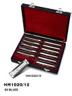 Hm-1020 Hm1020 12 Sx Pieces Harmonica Set W Case