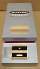 Hmt1 Suzuki New Unused Harmonica Bellows Tester Silver Red