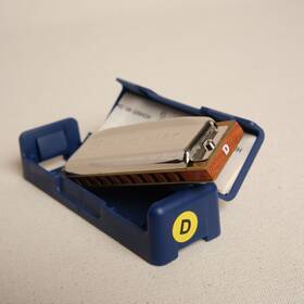 Hohner 009126099802 Blues Harp Model 532 Ms 10-hole Diatonic Harmonica Key Of D