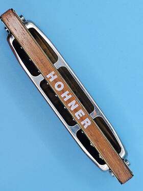 0217653 Hohner Vintage Blues Harp Key Of A In Wonderful Condition