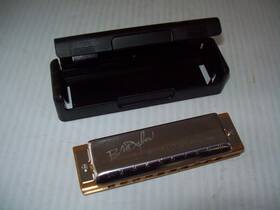 589-c Hohner 048667356573 Bob Dylan Signature Series Harmonica Key Of C Major Excellent Condition