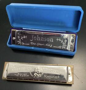Hohner 0840246006295 Hohners Old Standby And Johnson Inch The Blues King Harmonica Both C