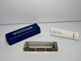 153301 Hohner Blues Harp Ms 532/20 Key C Diatonic Harmonica With Case - Made In Germany