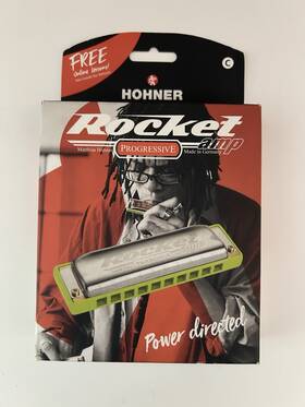 Hohner 190786076938 Rocket Amp Harmonica C