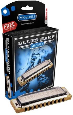 532bx Hohner 190786079106 Blues Harp Harmonica - Key Of D