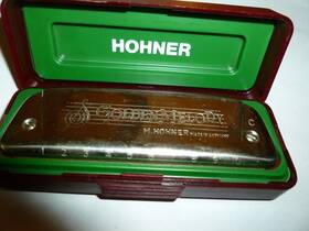 Hohner 190786397033 Golden Melody Harmonica 542 C