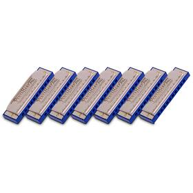 Hohner 197881519797 Performance Series Pentaharp Harmonica 7-pack
