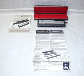 2016-cbh Hohner Professional 2016 Cbh Chromatic Harmonica With Original Papers And Case