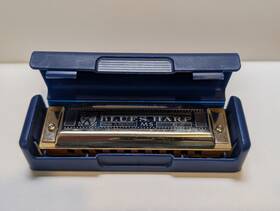 Hohner 400912601201 Blues Harp Ms Key Of F Harmonica Made In Germany