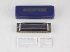 Hohner 532 20 Ms C Blues Harp Harmonica With Blue Case Made In Germany 728639306705