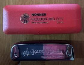 M542046 Hohner 542/20 -m542046 Golden Melody Harmonica Eb No. New Old Stock Original Packaging