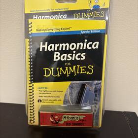Hohner 809312100213 Harmonica Basics For Dummies Includes