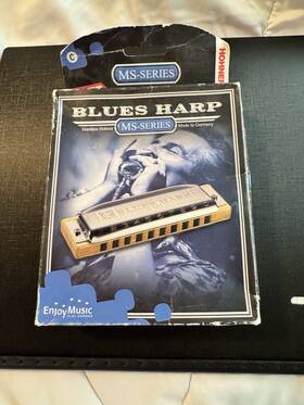 Hohner 840262236737 532 Blues Harp Ms Harmonica - Key Of C