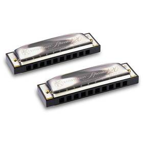 Hohner 888365973401 Progressive Series 560 Special 20 Harmonica 2-pack G#